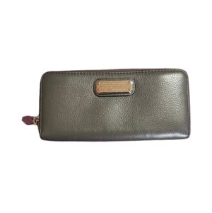 Marc Jacobs Leather Long Zip Wallet